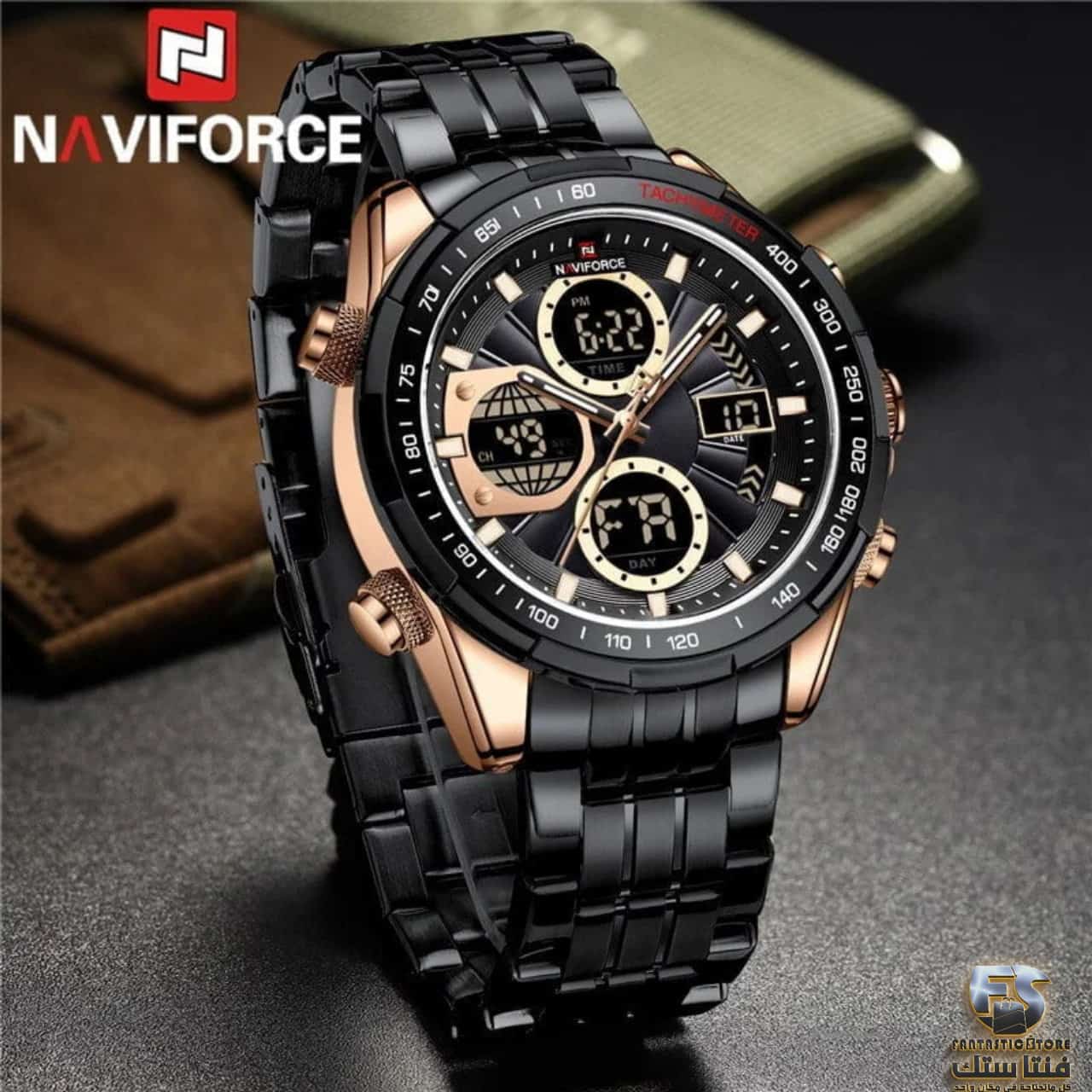 ساعات رجالي من ماركه Naviforce العالمية