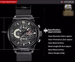 ساعات رجالي ماركه Naviforce 6